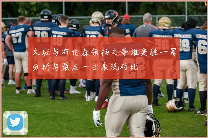 文班与布伦森领袖之争谁更胜一筹分析与最后一击表现对比